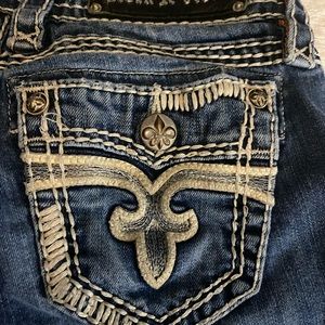 Rock Revival Size 26 Jayne Capris